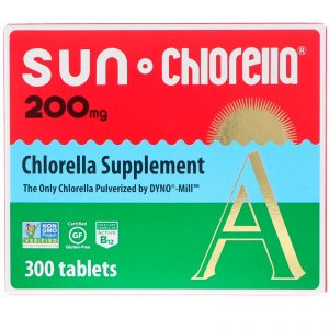 Sun Chlorella 'A' (PYR) 200 mg - 300 Tablets