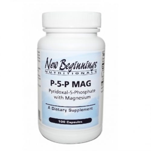 Pyridoxal-5-Phosphate w/Magnesium 100 capsules - New Beginnings