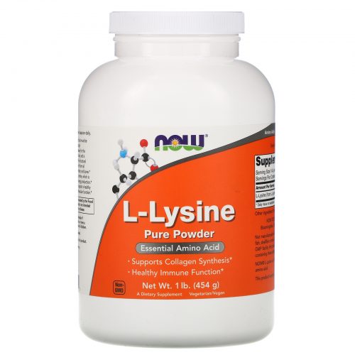 L-Lysine Powder 454g - Now Foods