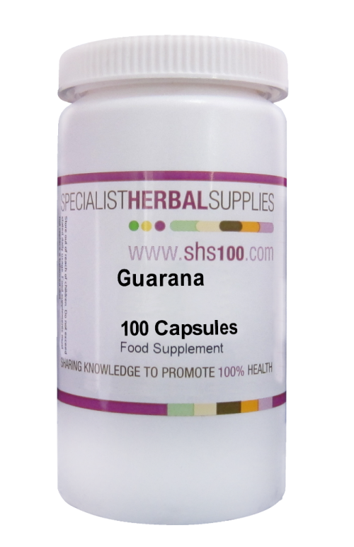 Guarana - 100 Capsules - Specialist Herbal Supplies
