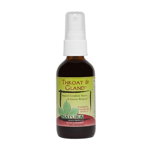 Throat and Gland Spray 2 Oz - Natura