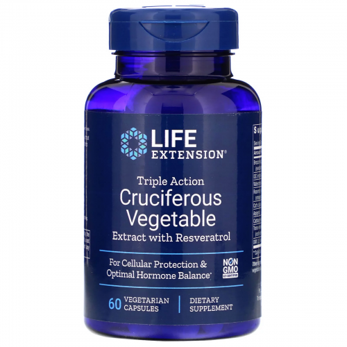 Triple Action Cruciferous Vegetable Extract with Resveratrol