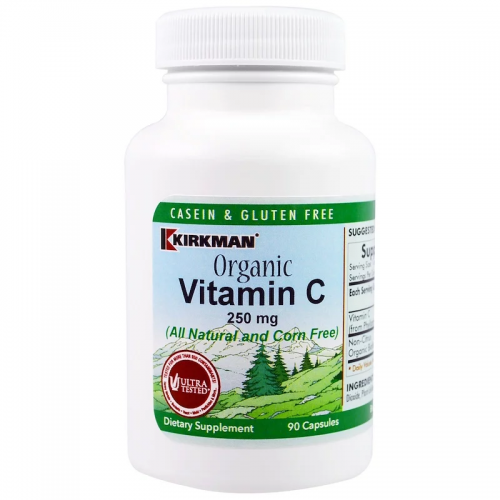 Organic Vitamin C 250mg