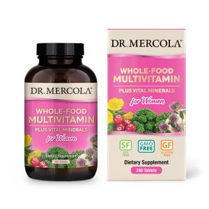 Whole-Food Multivitamin Plus Vital Minerals for Women (240 tablets)-Dr.Mercola