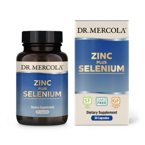 Zinc plus Selenium - 30 Capsules- Dr. Mercola