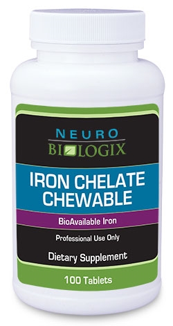Iron Chelate - 100 capsules - Neuro Biologix *SOI*