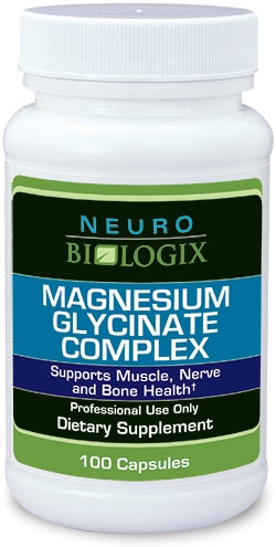 Magnesium Glycinate Complex - 100 capsules - Neuro Biologix *SOI*