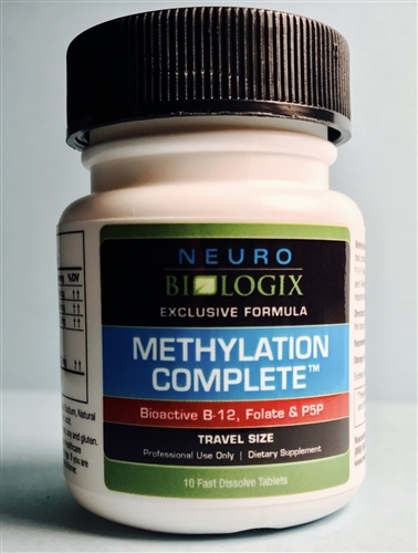 Methylation Complete Sublingual Travel Size - 10 tablets - Neuro Biologix *SOI*