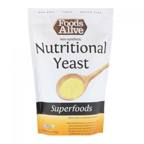 Nutritional Yeast, Superfoods, 6oz (170g) - Foods Alive