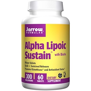 Alpha Lipoic Sustain - 60 Tablets - Jarrow Formulas
