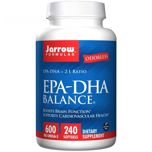 Odorless EPA-DHA Balance 240 Softgels - Jarrow Formulas