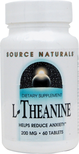 L-Theanine (200mg) - 60 Capsules - Source Naturals