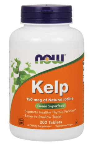 Kelp (150mcg) - 200 Tablets - NOW