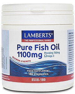 Pure Fish Oil 1100mg - 180 Capsules - Lamberts