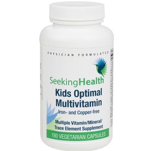 Kid's Optimal Multivitamin 180 Vegetarian Capsules Seeking Health