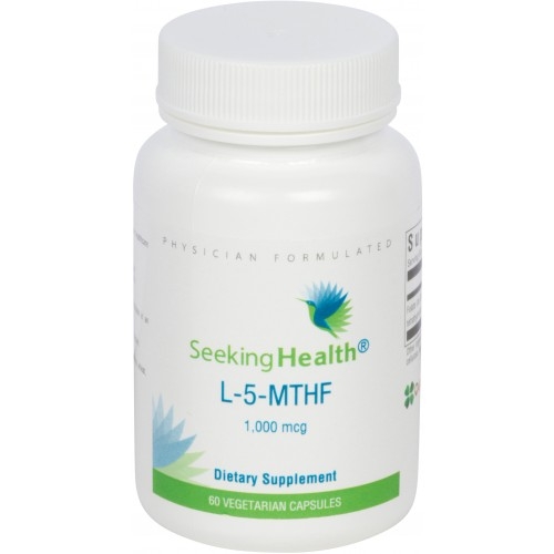 L-5-MTHF 1000 - 60 Vegetarian Capsules - Seeking Health
