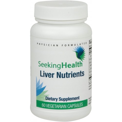 Liver Nutrients - 60 Vegetarian Capsules - Seeking Health