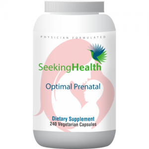 Optimal Prenatal - 240 Vegetarian Capsules - Seeking Health