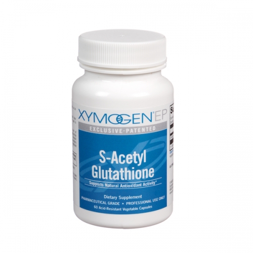 S-Acetyl Glutathione - 120 acid-resistant veg caps - xymogen - SOI**