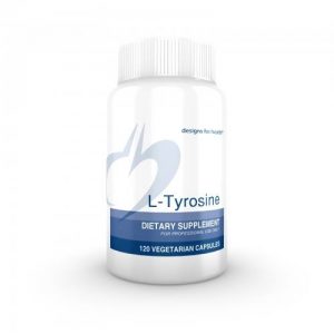 L-Tyrosine 120 capsules - Designs for Health