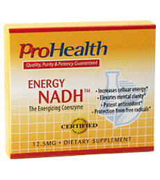 Energy NADH™- 30 tabs (12.5mg) - ProHealth