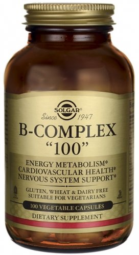 B-Complex 100 Veggie Caps - Solgar