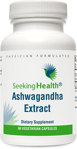Ashwagandha Extract - 60 Vegetarian Capsules - Seeking Health