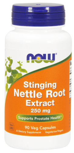 Nettle Root Extract, Stinging, 250 mg, 90 Vcaps - Now Foods