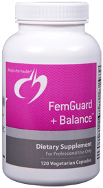 FemGuard + Balance 120 capsules - Designs for Health - SOI*