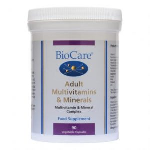 Adult Multivitamins And Minerals - 90 Veg caps - BioCare