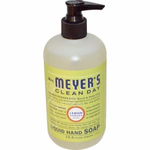 Liquid Hand Soap, Lemon Verbena Scent, 12.5 fl oz (370 ml) - Mrs. Meyers Clean Day