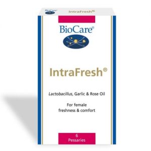 IntraFresh 6 Vaginal Pessaries - BioCare