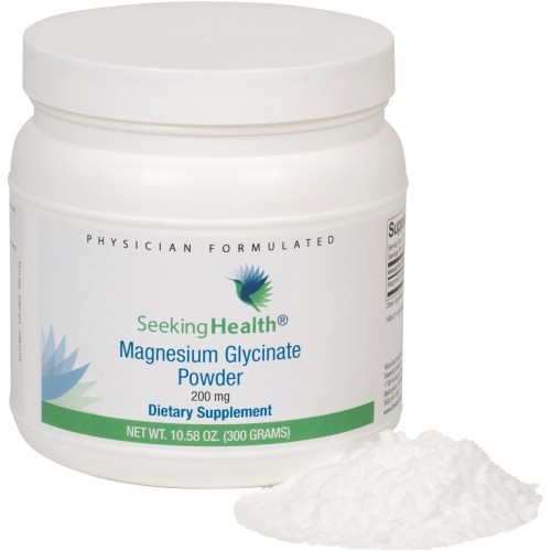 Magnesium Glycinate Powder 300g Seeking Health YourHealthBasket