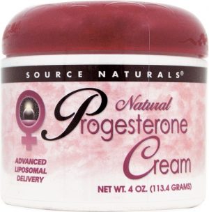 Natural Progesterone Cream (113.4 g) - Source Naturals