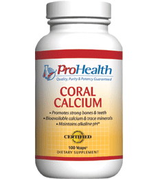 Coral Calcium - 500mg - 100 Veg Caps - ProHealth
