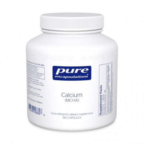 Calcium (MCHA) - 180 Caps - Pure Encapsulations