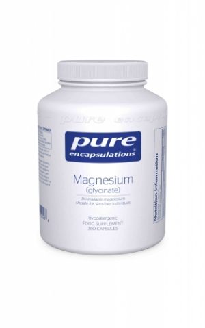 Magnesium (glycinate) 240mg, 360 caps - Pure Encapsulations