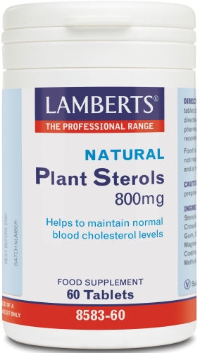 Plant Sterols 800mg 60 Tabs - Lamberts