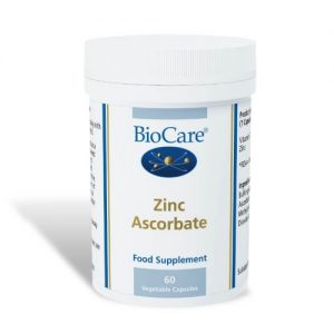 Zinc Ascorbate- 60 Capsules - Biocare