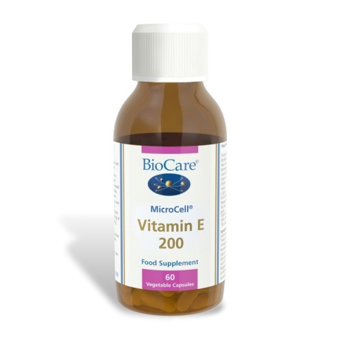 MicroCell® Vitamin E 200iu 60 Capsules - Biocare