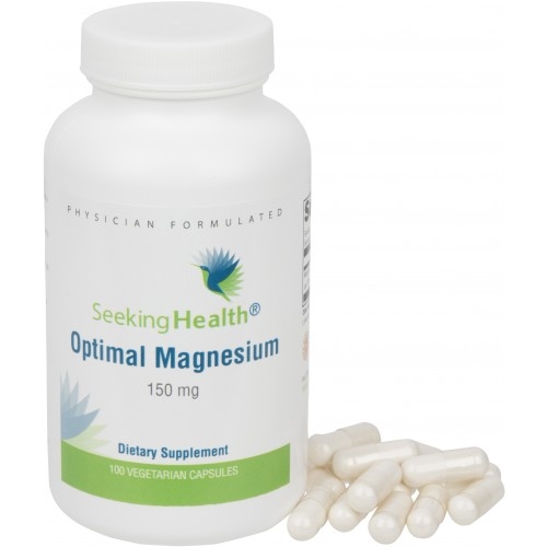Optimal Magnesium - 150 mg - 100 Vegetarian Capsules - Seeking Health
