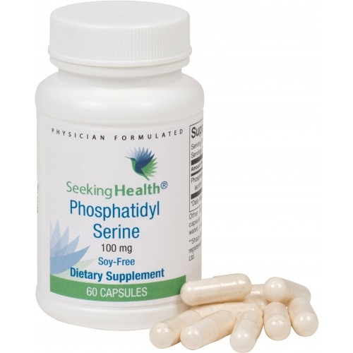 Phosphatidyl Serine (phosphatidylserine) - 100 mg - 60 Vegetarian Capsules - Seeking Health