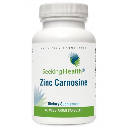 Zinc Carnosine- 60 Vegetarian Capsules - Seeking Health