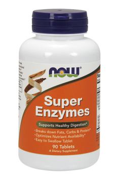 Super Enzymes, 90 Tablets - Now Foods