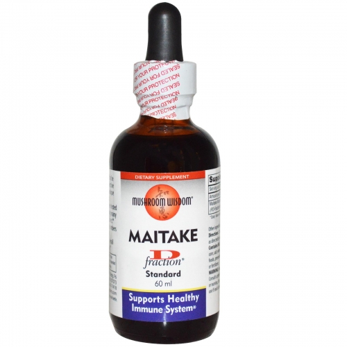 Maitake D Fraction, Standard, 60 ml - Mushroom Wisdom