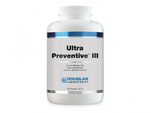 Ultra Preventive III - 180 Tablets - Douglas Labs - SOI**