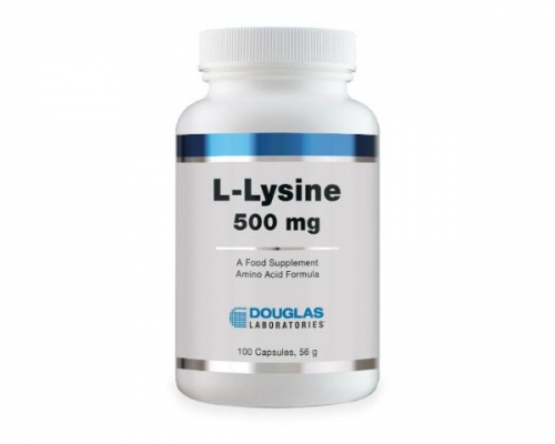 L-Lysine 500mg 100 caps - Douglas Labs