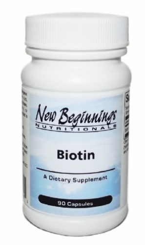 Biotin High-potency, 5 mg (5,000 mcg) - New Beginnings