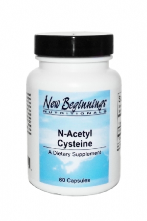 N-Acetyl Cysteine 500 mg - 60 Capsules - New Beginnings
