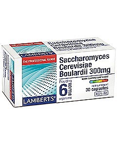 Saccharomyces Cerevisiae Boulardii 300mg - 30 Capsules - Lamberts